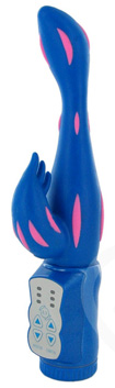 California Exotic Novelties Sue Johanson Royal Wizard rabbit vibrator