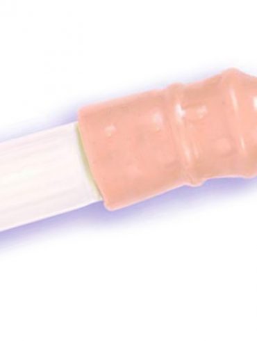 Joy Finger, a vibrator with a bandaid-colored human-like finger-shaped sleeve on the end.