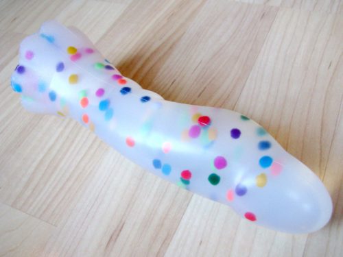 Jollies / LuzArte Jollet polka dot silicone dildo