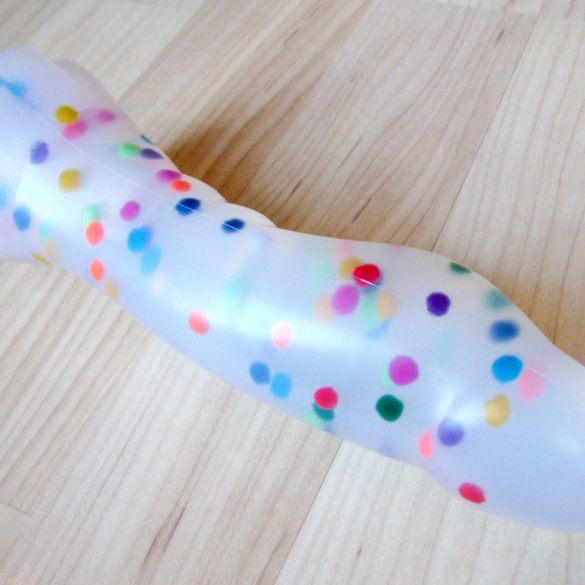 Jollies / LuzArte Jollet polka dot silicone dildo