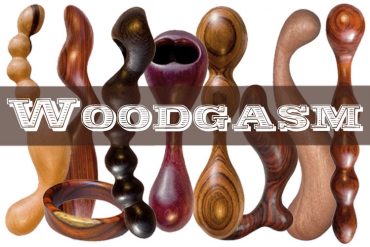 Woodgasm sex toy giveaway: wooden sex toys all lined up.