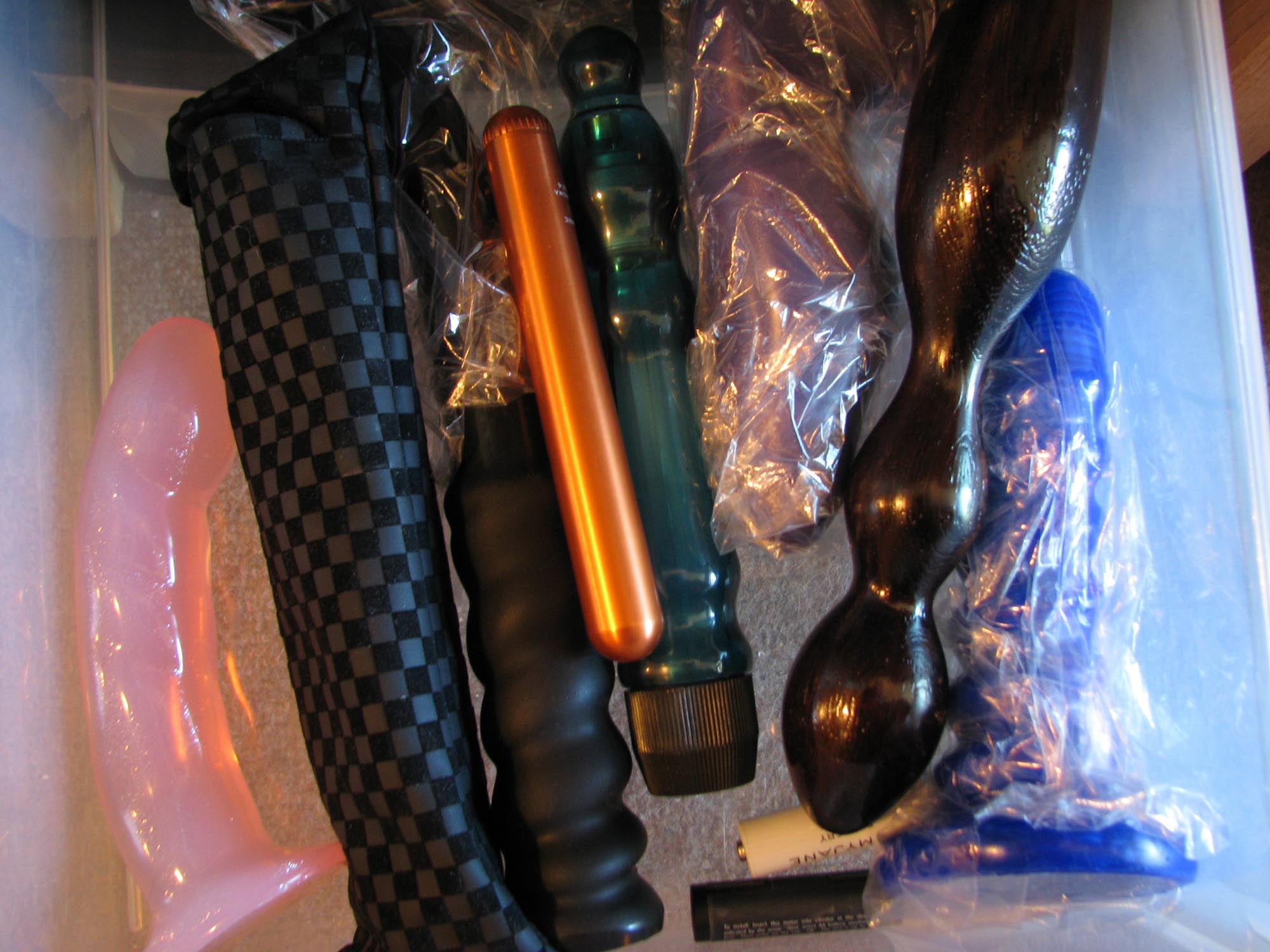 Drawer of confliction. Sex toys I'm not sure about.