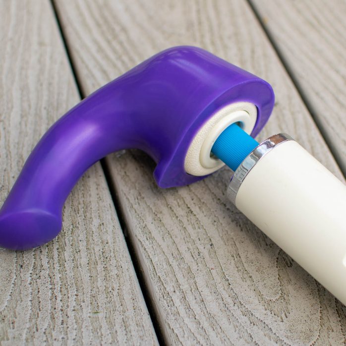 Pleasure Works Deluxe G-spotter Hitachi Magic Wand attachment