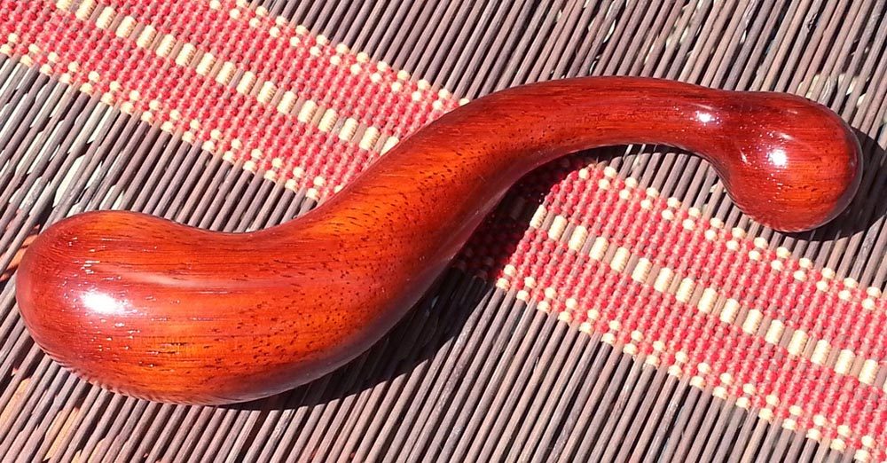 NobEssence Seduction in Padauk wood, lying out in the sun.