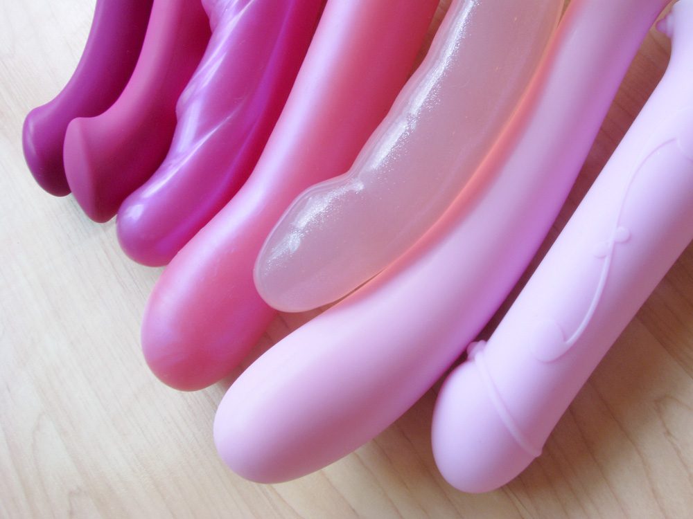 My pink sex toys all together. YOU REPULSE ME.