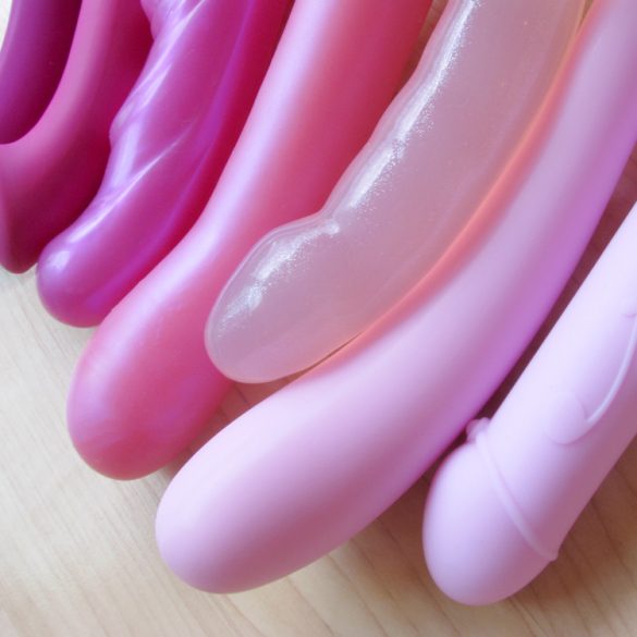 My pink sex toys all together. YOU REPULSE ME.