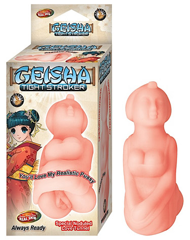 Nasstoys Geisha Tight Stroker, a masturbation sleeve shaped like a geisha.