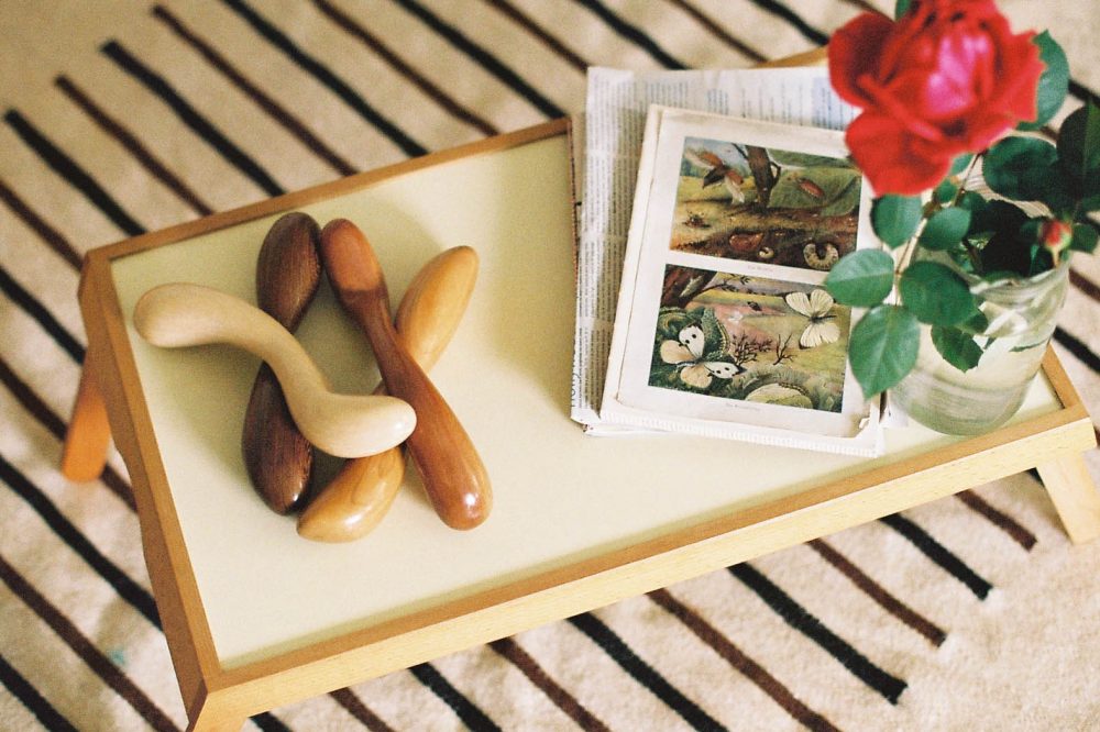 Dee Lee Doo wooden dildos