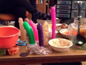 Dildos chilling amongst the smogasbord Dildos chilling amongst the smogasbord