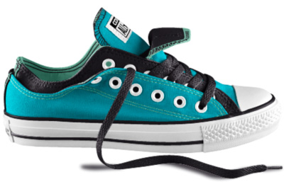 Turquoise Epiphora-themed Converse!