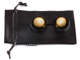 LELO 20-karat gold Luna Beads