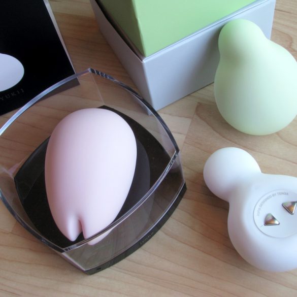 Tenga Iroha line: Sakura (pink), Midori (green), Yuki (white)