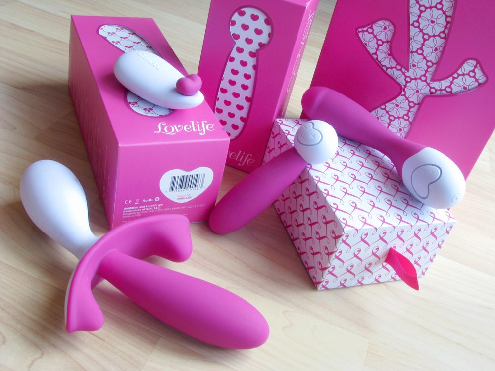 OhMiBod Lovelife Adventure, Smile, Discover, and Cuddle