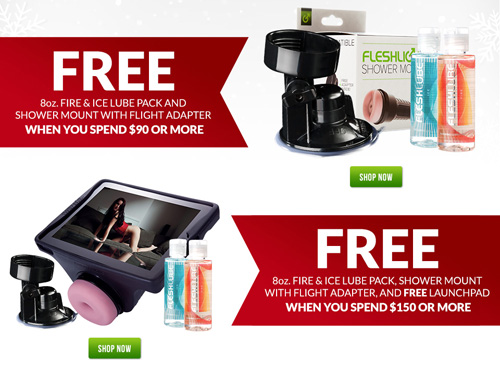 Buy more, get more free gifts at Fleshlight this Black Friday!