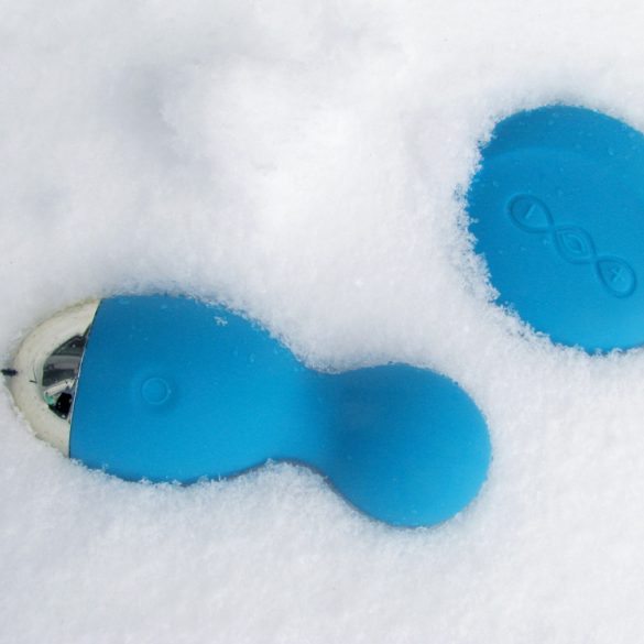 LELO Hula Beads in the snow.