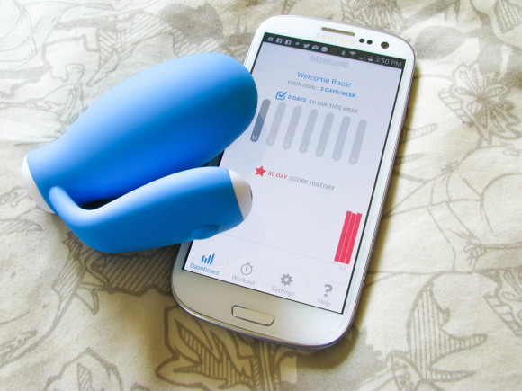 Minn kGoal kegel exerciser vibrator and my Android phone