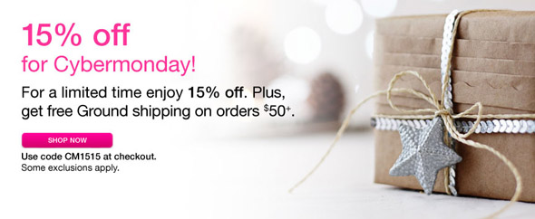 15% off at Babeland for Cyber Monday!
