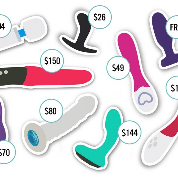 Graphic showing the sex toys with great deals this Black Friday and Cyber Monday.