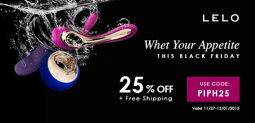 25% off and free shipping at LELO with code PIPH25!