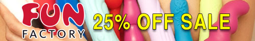 25% off select Fun Factory toys at Stockroom!