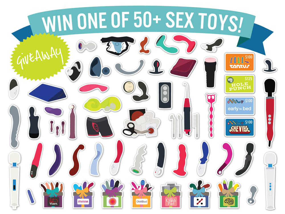 Sex toys for all giveaway winners Hey Epiphora