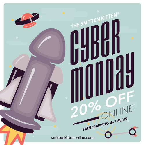 20% off at Smitten Kitten this Cyber Monday!