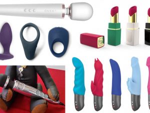 We-Vibe Verge and Pivot cock rings and Ditto butt plug