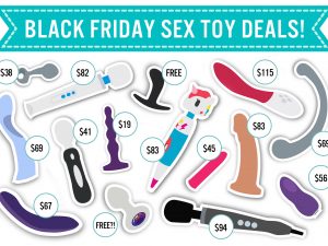 Sex toy Black Friday + Cyber Monday sales!