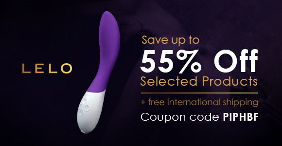 Save up to 55% off selected products plus free international shipping at LELO with code PIPHBF