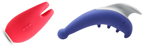 We-Vibe Gala and Downunder Toys Ava vibrators