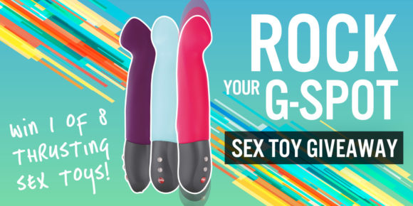 Giveaway: rock your G-spot with the Fun Factory Stronic G!