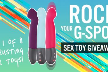 Giveaway: rock your G-spot with the Fun Factory Stronic G!