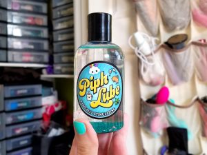 Graphic I used on social media demonstrating Piph Lube