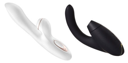 Satisfyer Rabbit and Womanizer Inside Out