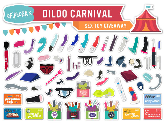 Epiphora's DILDO CARNIVAL: a huge sex toy giveaway!
