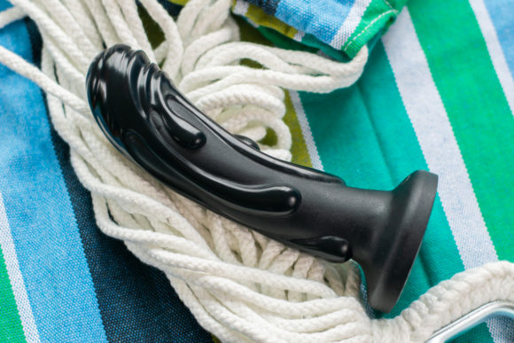 Tantus Magma silicone dildo.