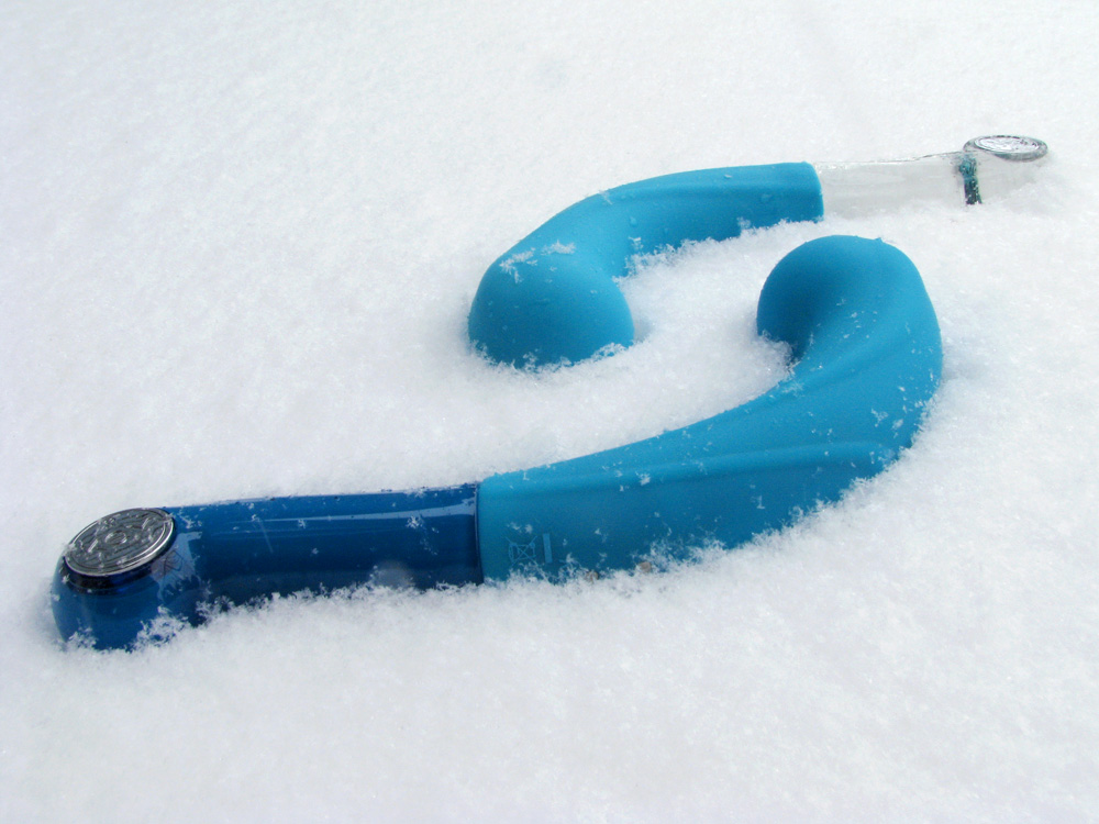 Jopen Key Comet II Wand (foreground) with Comet G Wand in the snow.