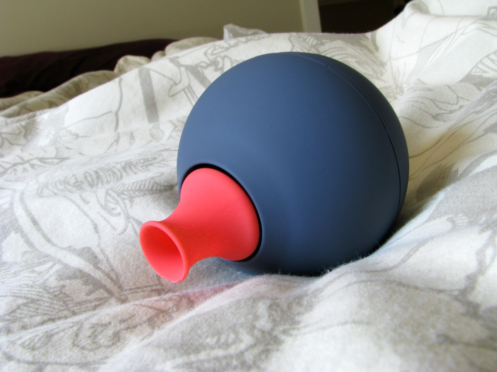 Revel Body SOL sonic vibrator with Cone attachment.