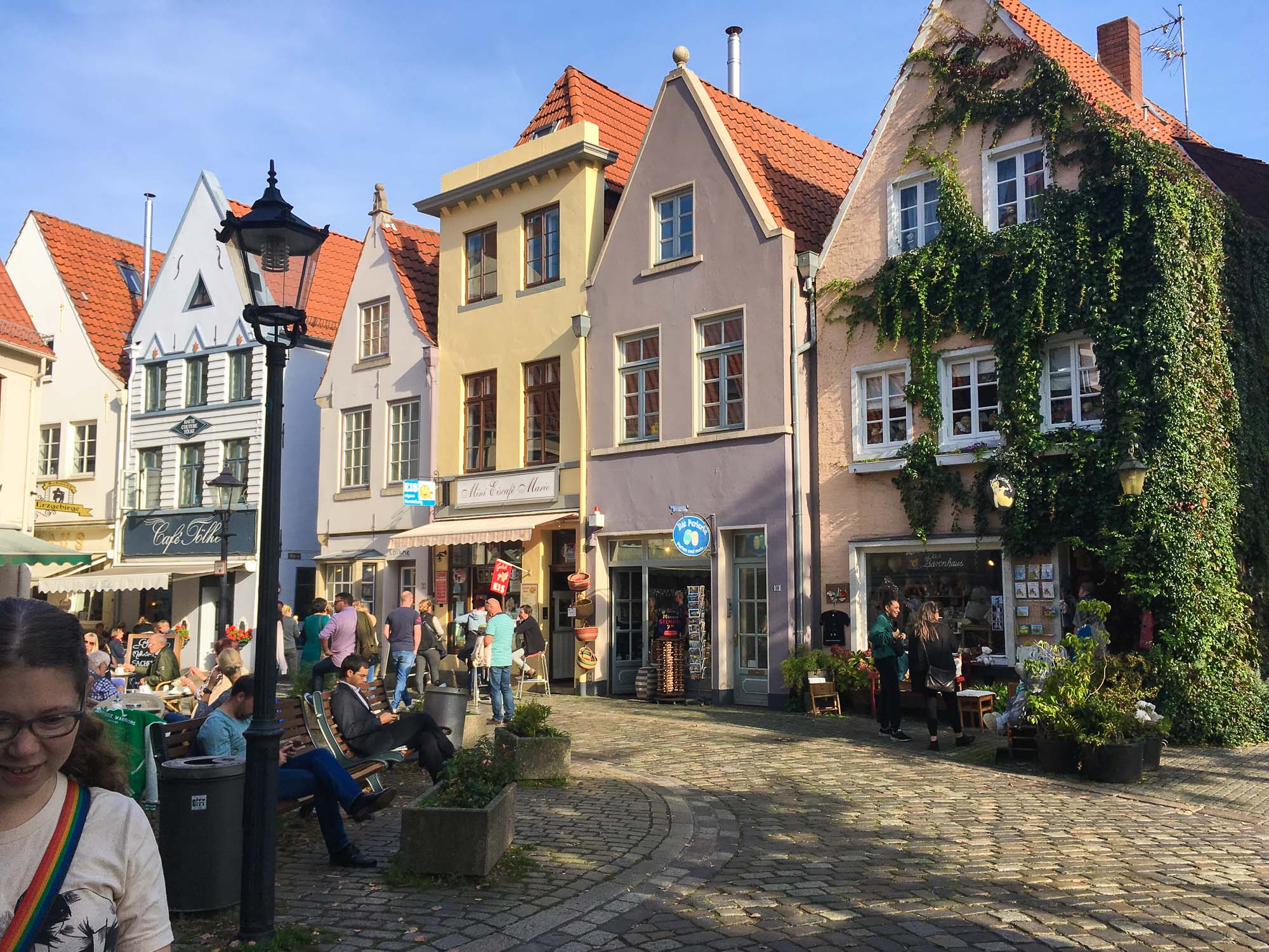 The Schnoor in Bremen, Germany.