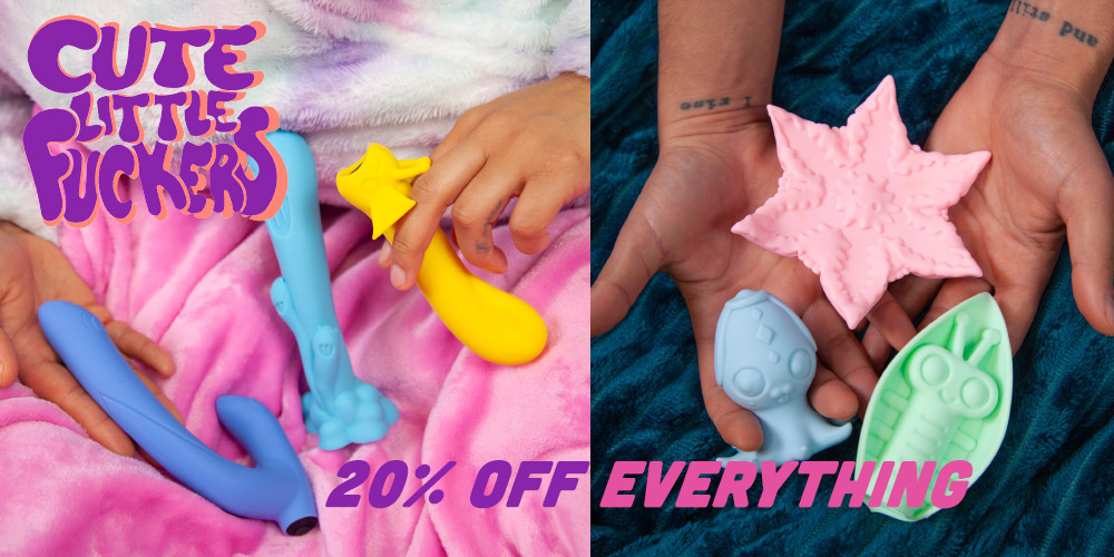 20% off at Cute Little Fuckers